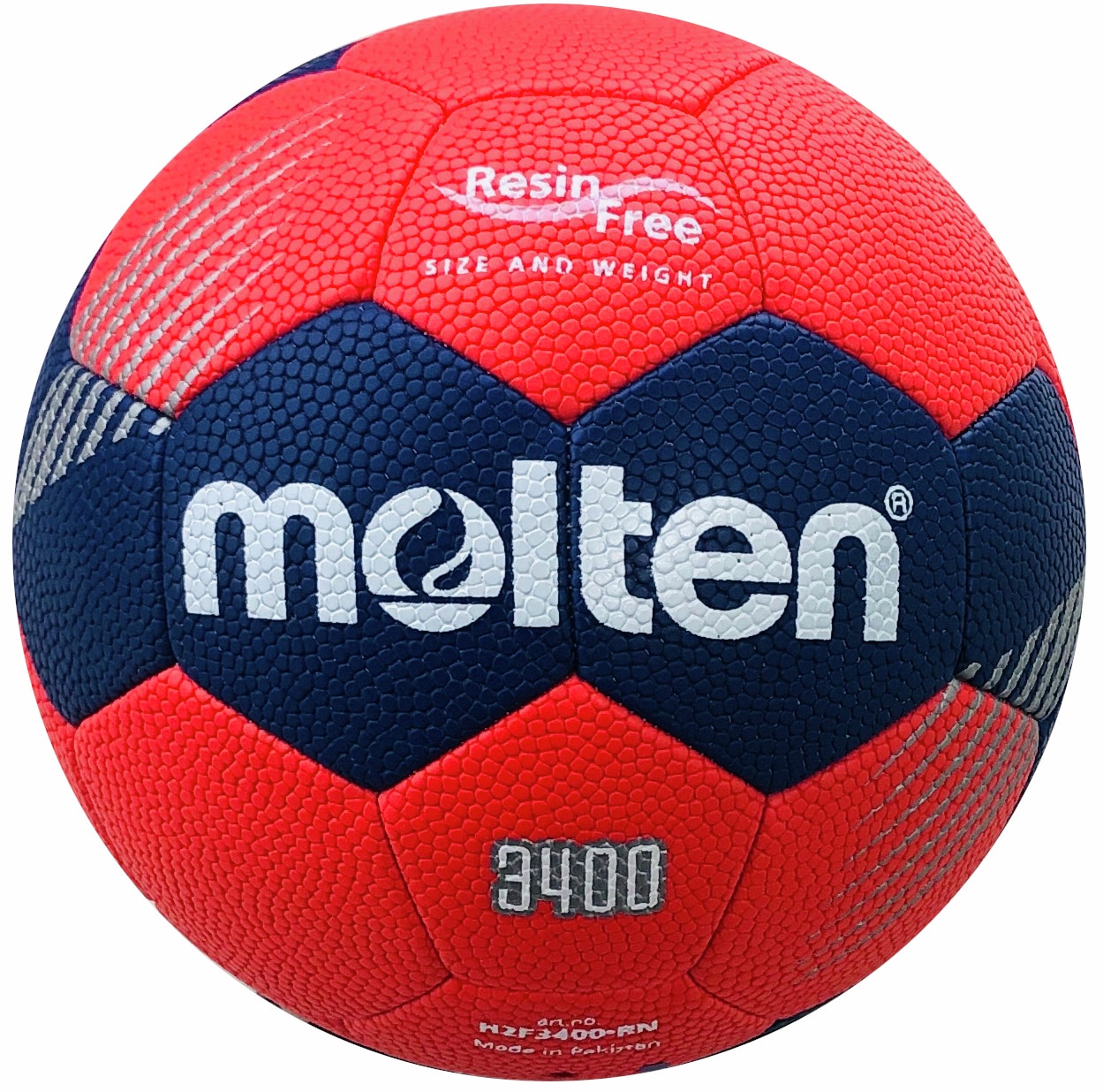Håndball Molten 3400 klisterfri red/navy 1