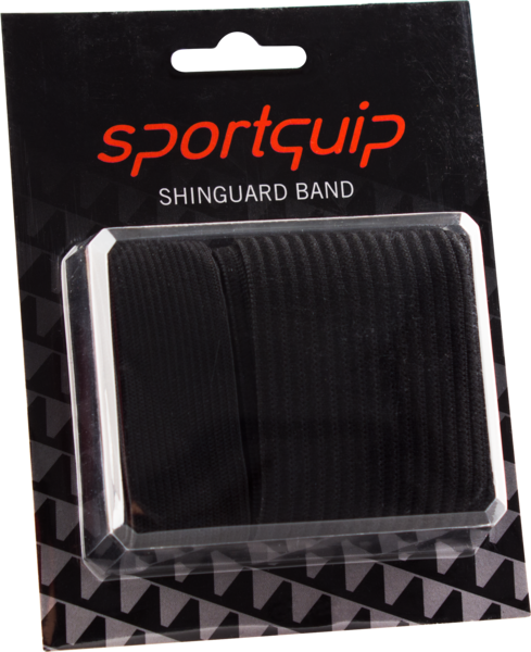 Sportquip Shinguard Band Wide Black 1 Set Blister