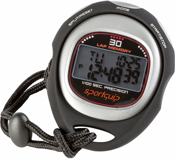 Sportquip Stoppeklokke Basis Pro 30 Lap Black