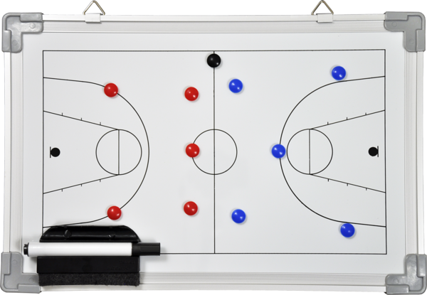 Sportquip Whiteboard Basketball 90 cm x 60 cm 1-Pack