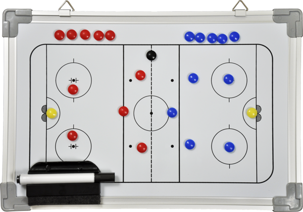 Sportquip Whiteboard Hockey 60 cm x 45 cm 1-Pack
