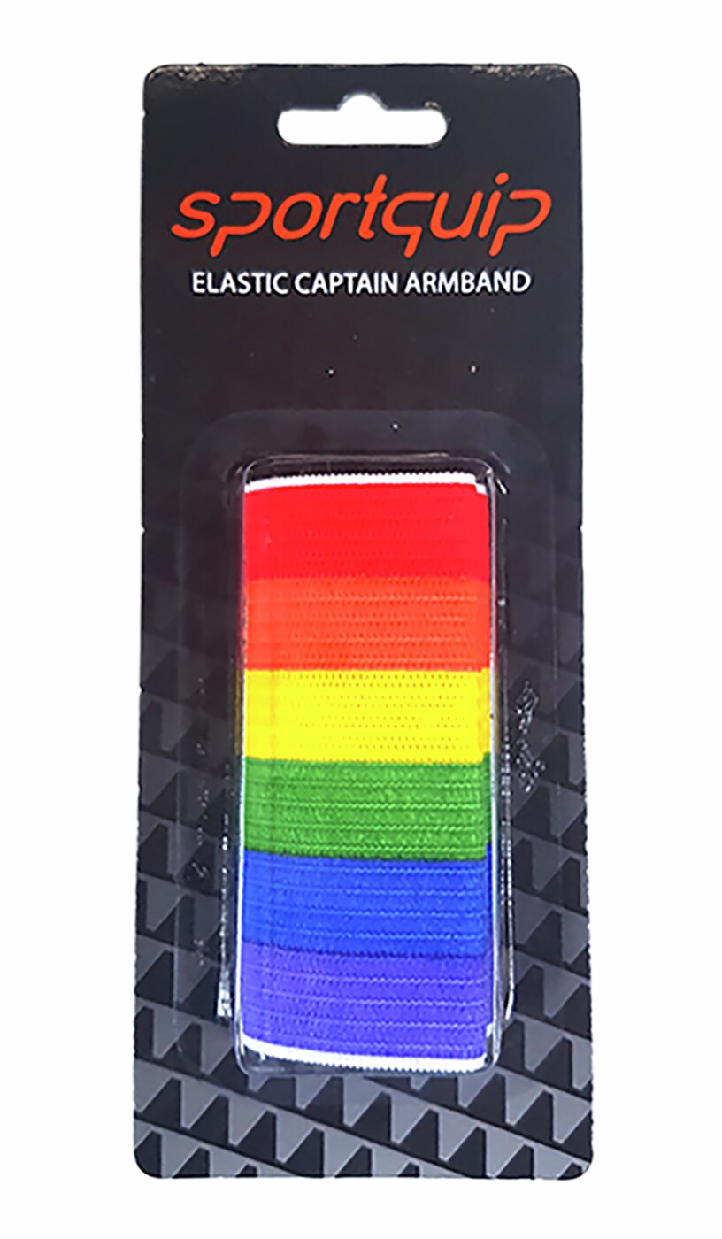 Sportquip Captain Arm Band Elastic Rainbow 1-Pack Blister