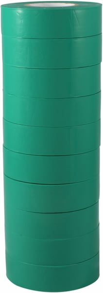 Sportquip Shinguard Tape Coloured Green 10-Pack