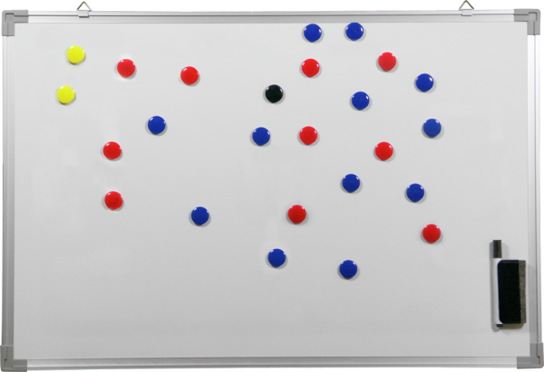 Sportquip Whiteboard 90 x 60 cm Neutral 1-Pack