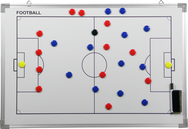 Sportquip Whiteboard 45 x 30 cm Football 1-Pack
