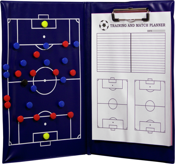 Sportquip Tactic Folder Football Note+Magnet 1-Pack