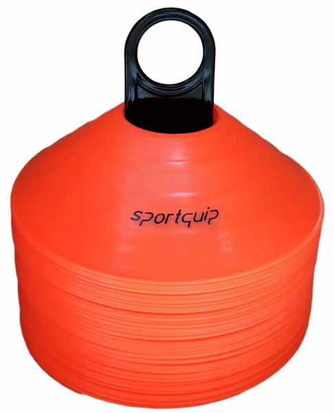 Sportquip Marker Cones Soft Orange 50-Pack