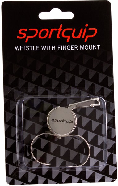 Sportquip Whistle With Fingergrip 1-Pack Blister