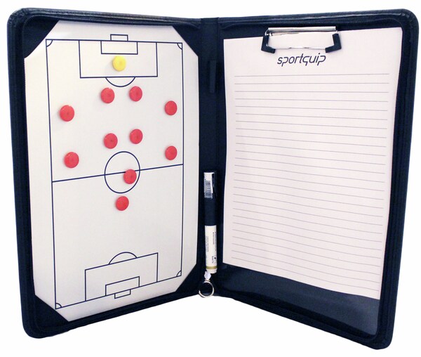Sportquip Tactic Folder w. Note Pad & Magnet 1-Pack
