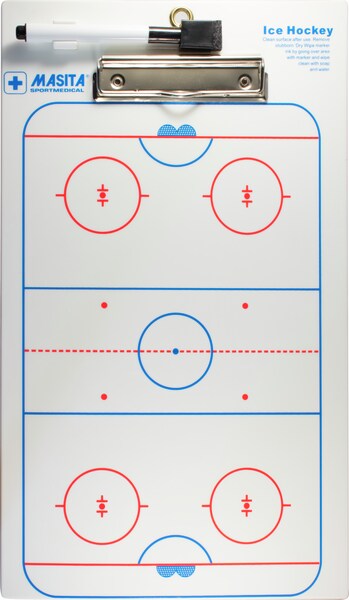 Sportquip Tactic Folder Ice Hockey Clipboard 1-Pack